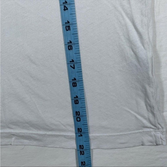 WILDFOX Ringer Tee sz Small Johnny Fang 4 Mouths Graphic Black White - Picture 6 of 10